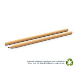 Yuvarlak Naturel Kurşun Kalem