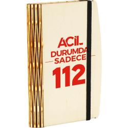 Ahşap Notluk ( 10 x 13,5 x 2 cm )