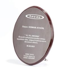 Ahşap Plaket ( 23,5 x 18,3 cm )