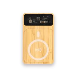 Işıklı Logo Bambu Magsafe 10000 mAh